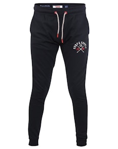 D555 Chelmsford Jogger With Embroidery And Applique Black